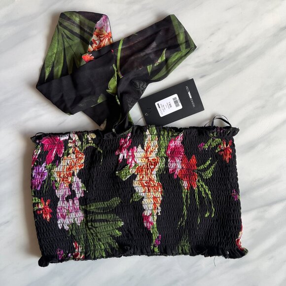 Fashion Nova Junie Tropical Set Top Size L NWT - Picture 5 of 10